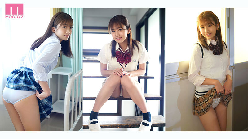 爽やかな笑顔とはギャップすぎる濡れ染みパンチラで全力誘惑してくる小悪魔生徒会長 川口桜 Image-1