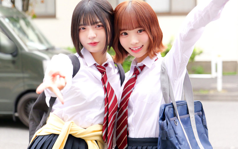 ふうちゃん＆ゆみちゃん 無料サンプル画像(1) 【推し顔AV女優コレクション】