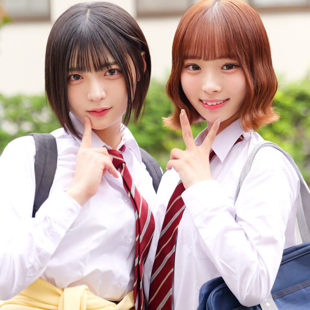 ふうちゃん＆ゆみちゃん アイキャッチ画像 【推し顔AV女優コレクション】