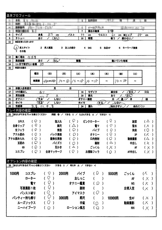 真希（仮） 無料サンプル画像(1) 【推し顔AV女優コレクション】